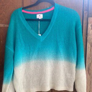 Sundry Wool and Cashmere V Neck Sweater